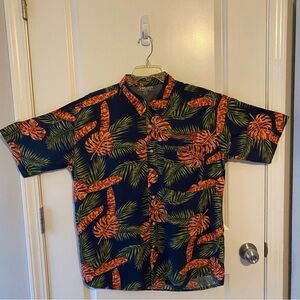 Men’s Stillwater Supply Co. Short Sleeve Hawaiian Print Button Front Shirt